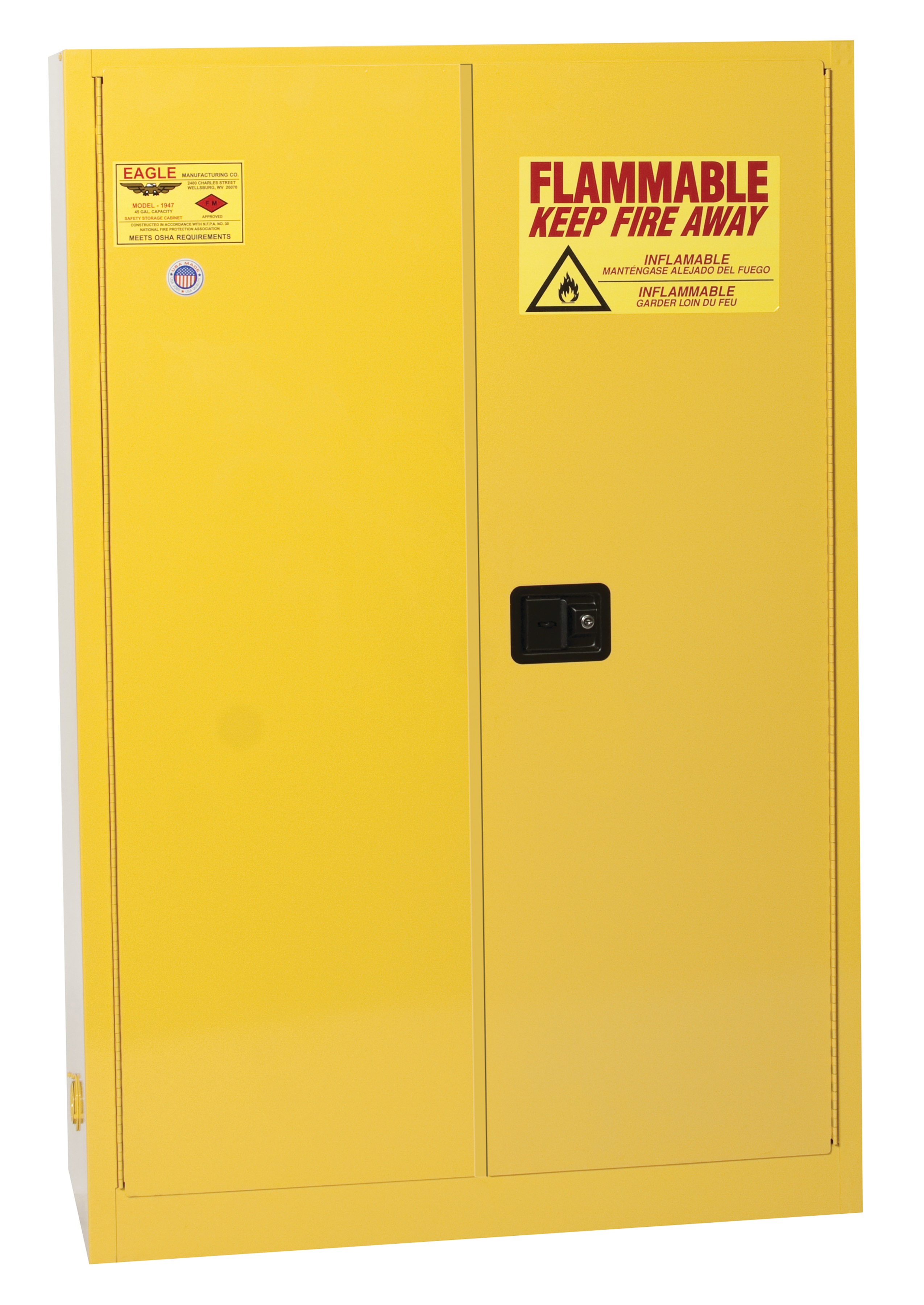 Eagle Standard Flammable Safety Cabinet - Safety Cabinet